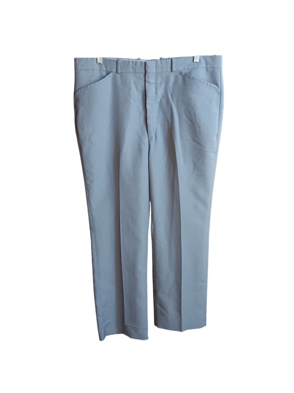 38x30 True Vintage 1970's Mens' Farah Dress Slacks Patns Gray Loose Hem